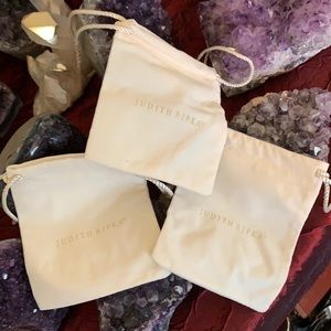 Judith Ripka drawstring Jewelry bags lot